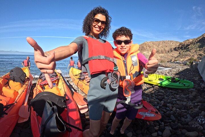 Kayaking in Palm Mar with Dolphin and Turtle Watching