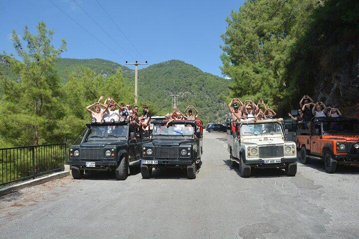 Alanya Jeep Safari with Dim Cave Dim River Water Fight and Lunch