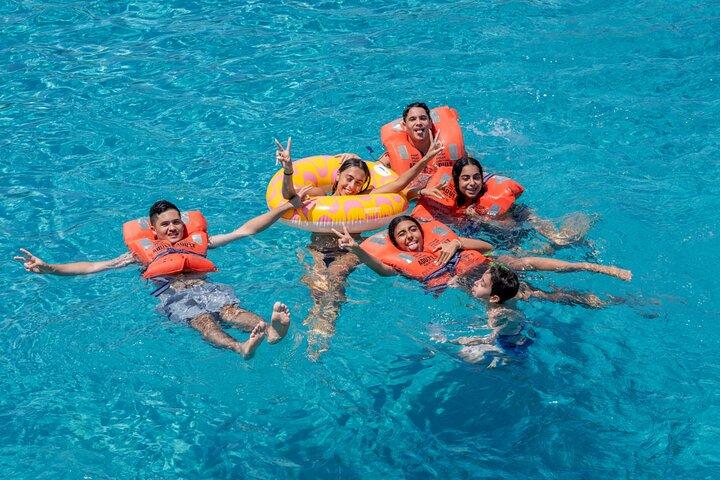 Blue Lagoon trip with giant slide departing from Latchi harbour