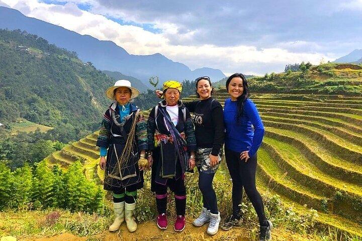 3D2N Nights in Sapa 1 hotel plus 1 home stay Trekking from Hanoi