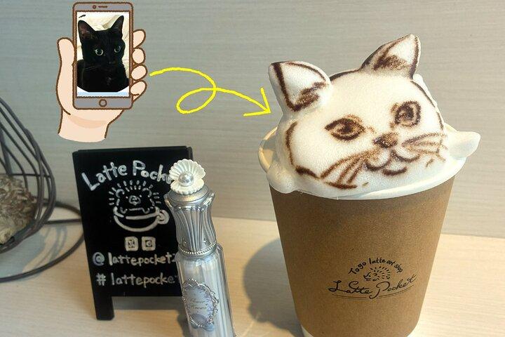Tokyo Night Tour: Shinjuku Cat Cafe, 3D Cat & Original 3D Latte