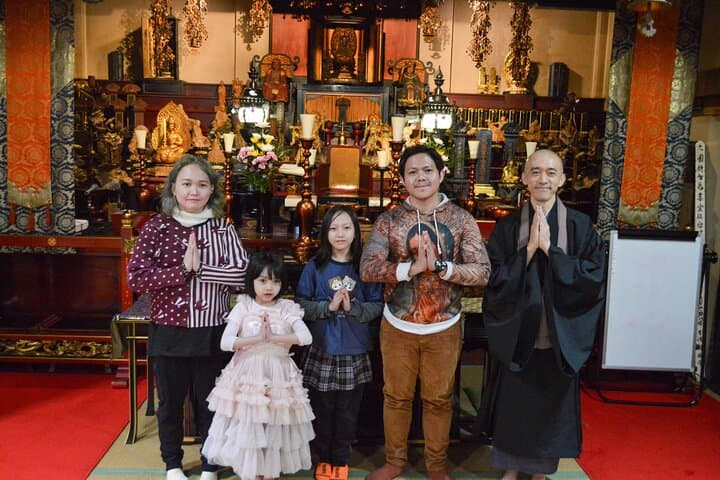 Zen Meditation and Calligraphy Workshop in a Local Temple