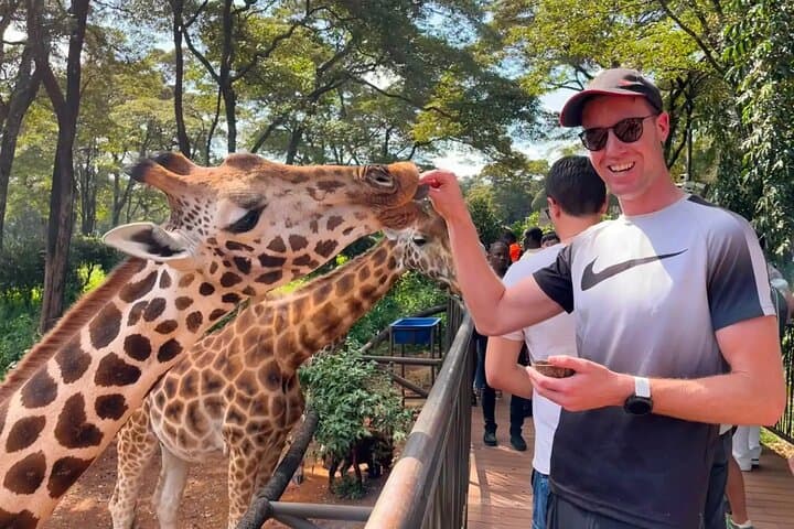 Nairobi City Drive Tour, GiraffeCentre & Souvenir Shopping Tour