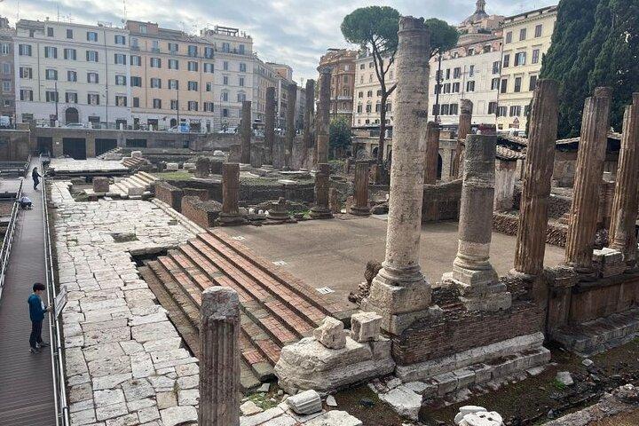 Rome Area Sacra Ancient Ruins Ticket