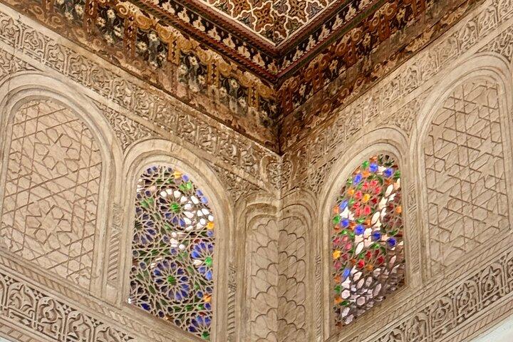 Bahia Palace and Ben Youssef Medrassa half day medina tour