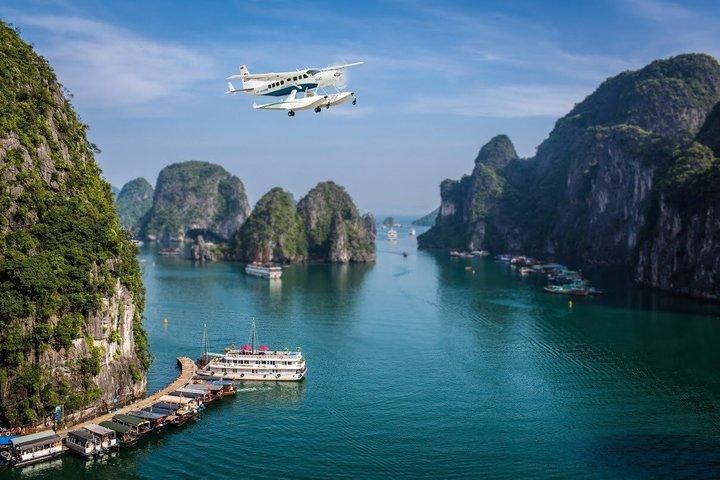 Halong Bay Sightseeing With Seaplane Tour Transfer From Hanoi