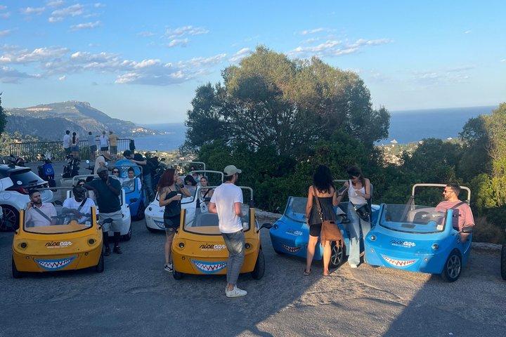 Nice: Panoramic Guided Tour in an Open-Top Electric Car