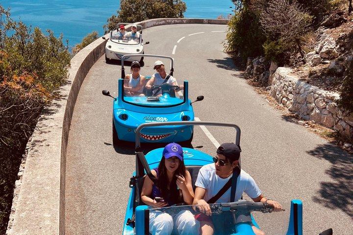 Nice: Panoramic Guided Tour in an Open-Top Electric Car