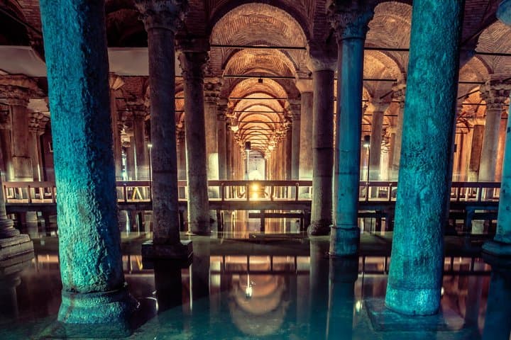 Topkapi Palace and Basilica Cistern Combo Tour in Istanbul