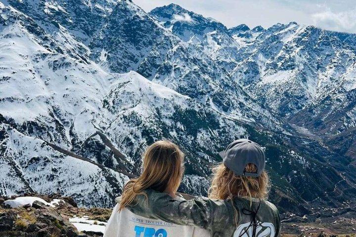 From Marrakech: Atlas Mountains Talamrout Summit Day Trek