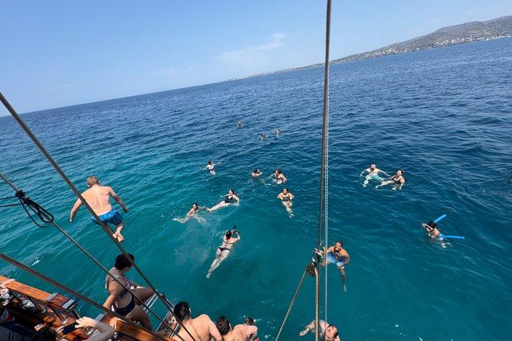 Agistri Moni and Aegina Sailing Yacht Cruise