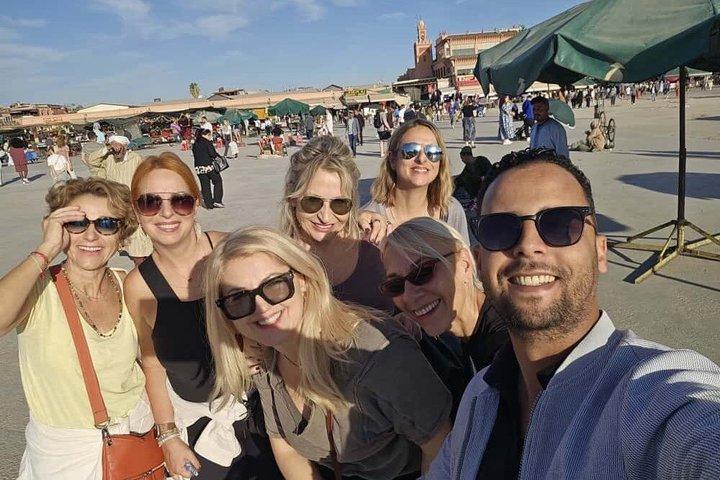 Official Guided Tour: Ben Youssef Madrasa, Souks & The Kotoubia