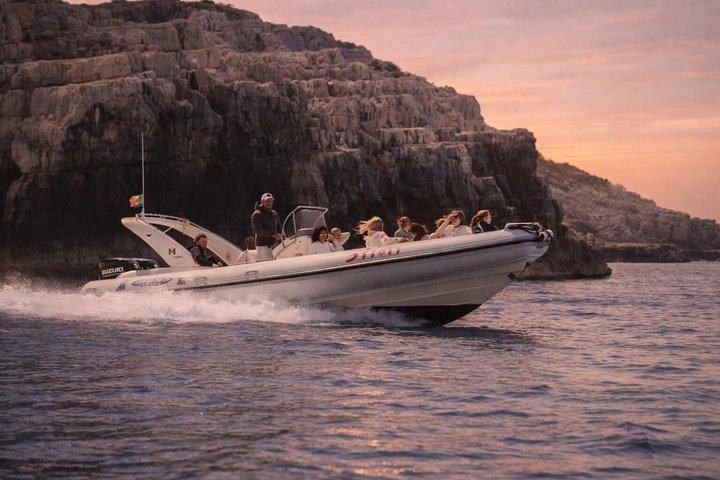 Vlore Haxhi Ali Cave Sunset Speedboat Tour with Wine