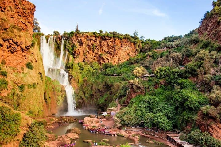 Marrakech to Ouzoud Waterfalls Day Trip with Local Guide & Boat