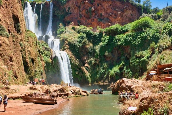 Marrakech to Ouzoud Waterfalls Day Trip with Local Guide & Boat