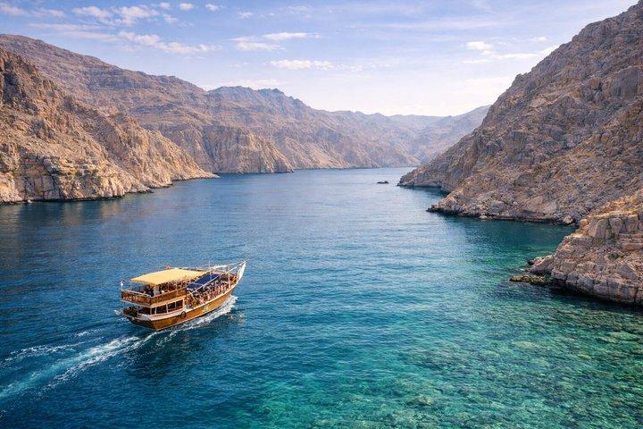 Musandam Khasab Overnight Dhow Cruise with BBQ Dinner