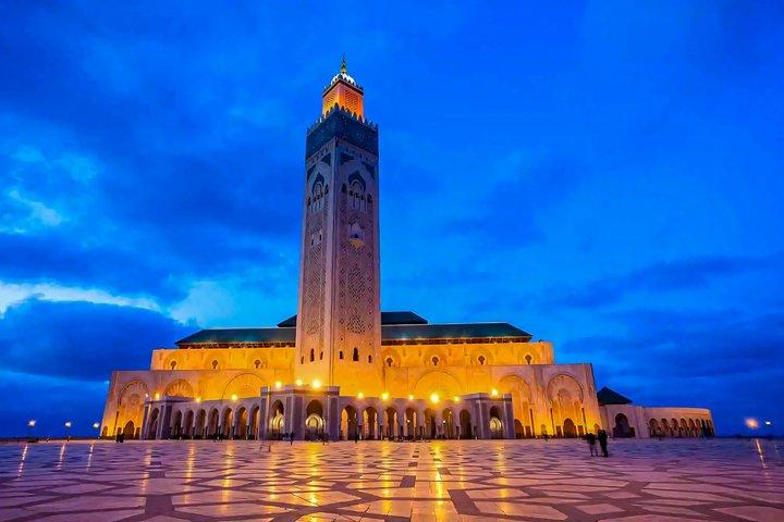 Marrakech to Casablanca and Hassan II Mosque Guided Tour