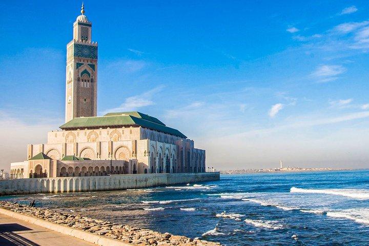 Marrakech to Casablanca and Hassan II Mosque Guided Tour