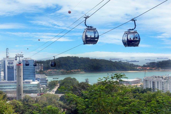 Ultimate Sentosa Adventure: Air, Land & Sea Guided Tour