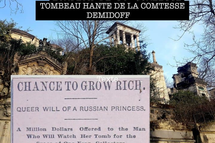Father-Lachaise stories and mysteries told by an actor