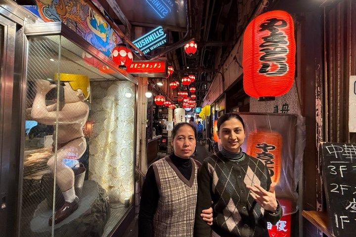 Private Bars & Dinner by Train from Shinjuku with Ex-JR Conductor