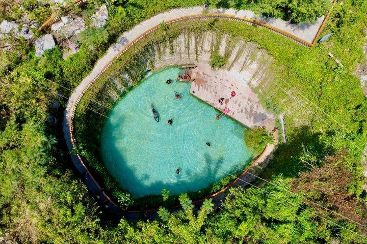 Sacred River, Jungle River and Waterfall Pool w/ Dominican Lunch