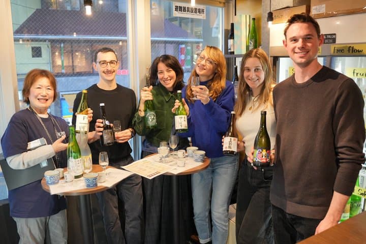 Tokyo Sake Tasting Experience in Shibuya