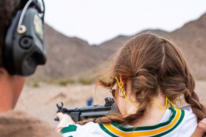 Las Vegas Outdoor Machine Gun and Rifle Shooting with Shuttle