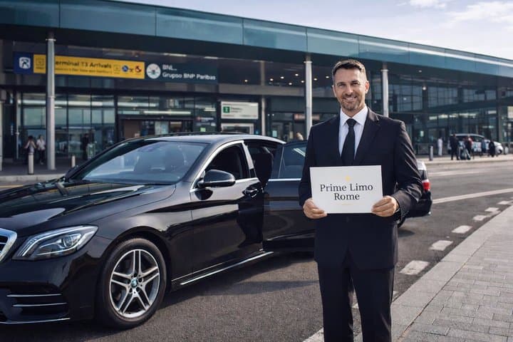Private Transfer from Rome to FIUMICINO Airport
