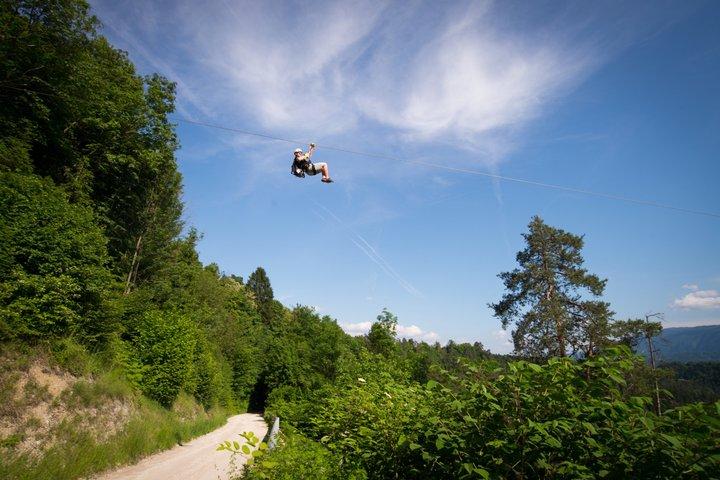 Lake Bled 7-Line Alpine Zipline Adventure