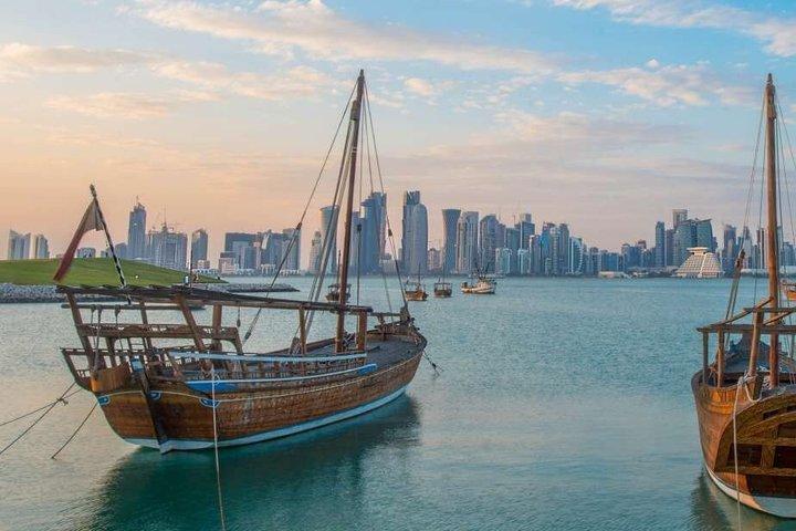 Doha: Traditional Dhow Cruise With Sunset & Skyline View