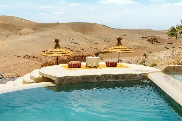 Agafay Desert Day Pass with Pool and Lunch from Marrakech