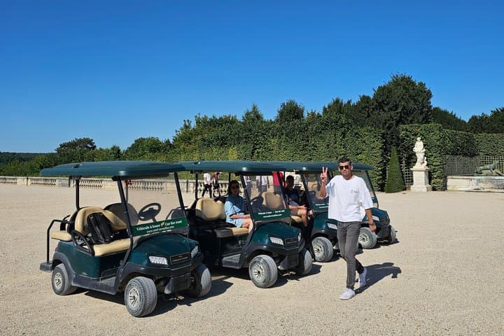 Versailles Golfcart & Bike Guided Tour: Gardens Hamlet Fountains