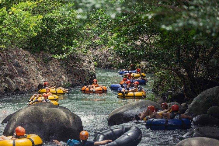 La Leona Waterfall & River Tubing Adventure Combo