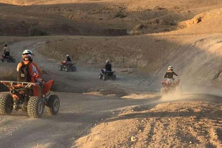 Marrakech: Agafay Desert ,Camel Ride & quad bike and Dinner show