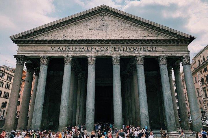 Rome Pantheon Ticket with Audio & Optional Neptune Basilica Tour