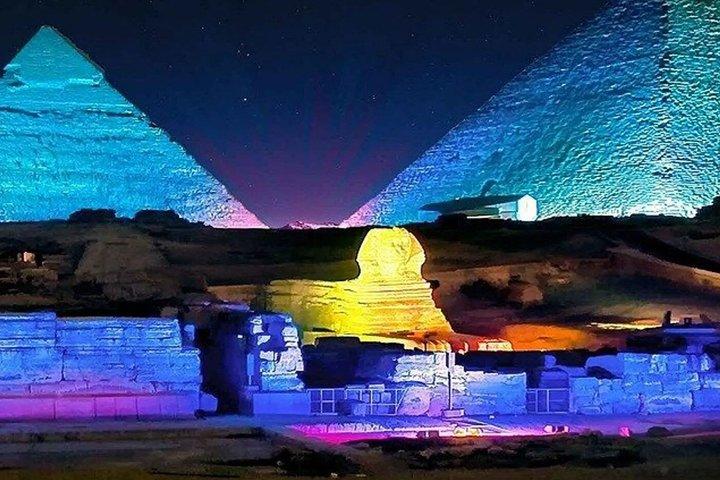Sound & Light Show at the Pyramids in Cairo