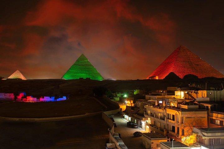 Sound & Light Show at the Pyramids in Cairo