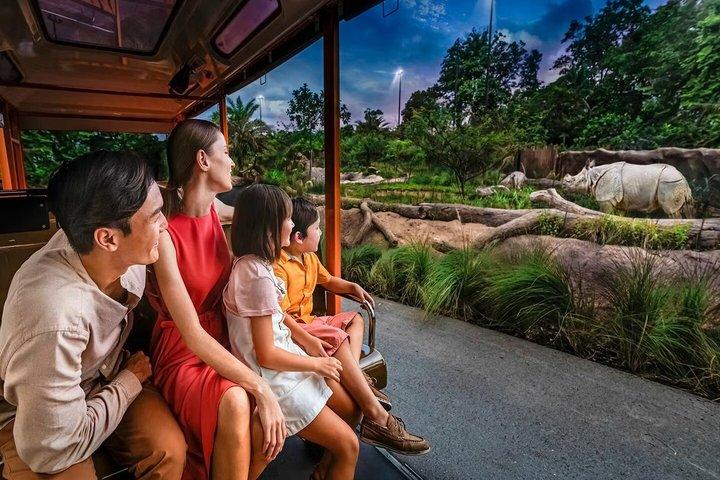 Night Safari Singapore Tickets with Tram Ride Experience