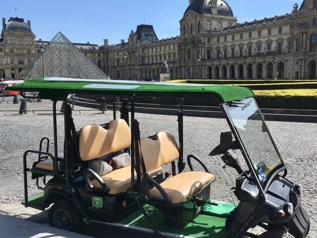 Private Paris Highlights Tour by Electric Golf Cart