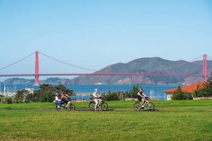 San Francisco Golden Gate Bridge Bike or Electric Bike Rental