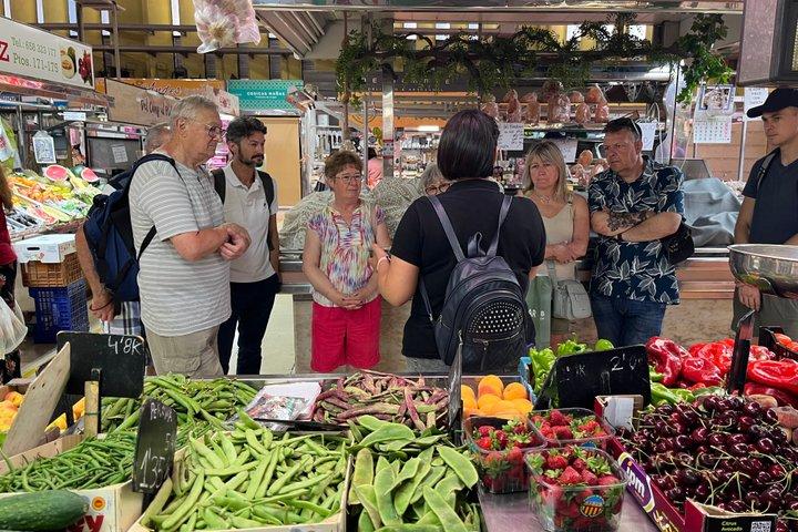 Seafood Paella cooking class Sangria workshop & Local Market