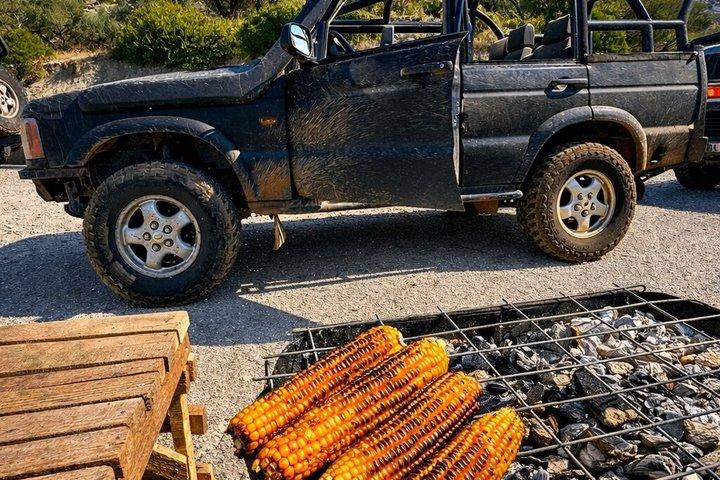 Permet Vjosa Valley Jeep Tour, Leusa Church and Hot Spring