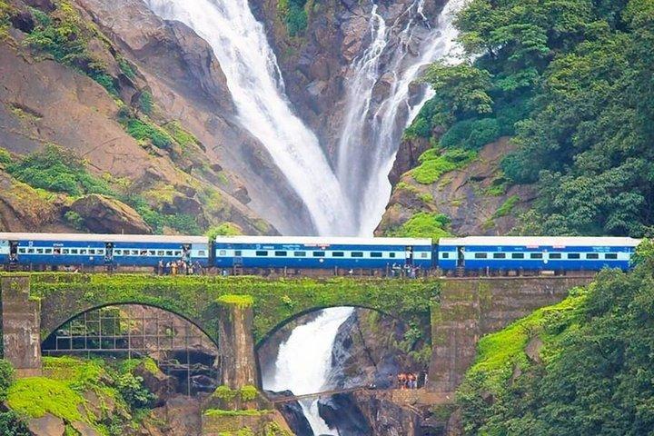 Dudhsagar Waterfalls Tour Jeep Safari and Spice Plantation Visit