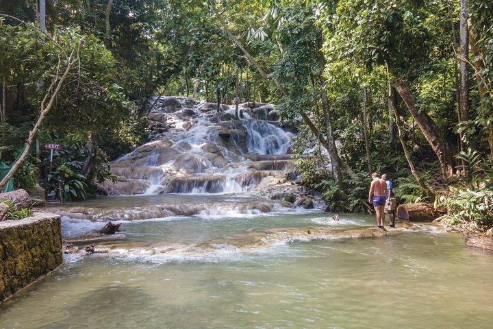 Private Blue Hole and Dunn's River Falls Tour From Negril Jamaica