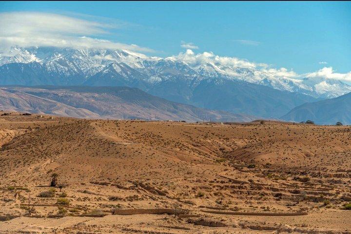 Agafay Desert, Lalla Takerkoust Lake & Atlas Mountains with Lunch