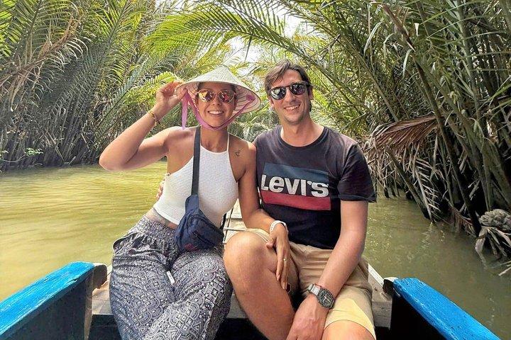 Authentic Mekong Delta: Tuk Tuk, Rowing Boat, Biking Tour