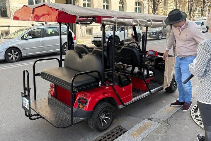 Private Paris Golf Cart Tour St Germain and Latin Quarter
