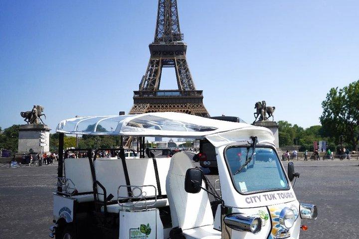 Highlights of Paris in Private Eco Tuk Tuk tours