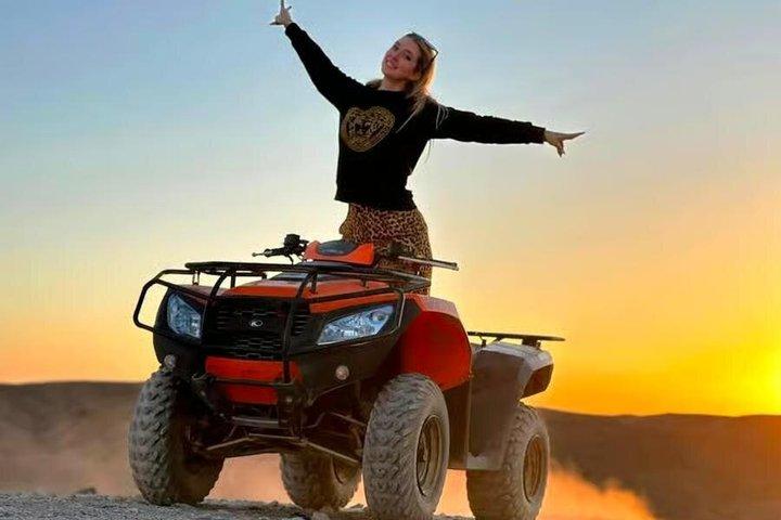 Desert Agafay Marrakech: Quad & Camel Ride, Sunset, Dinner & Show